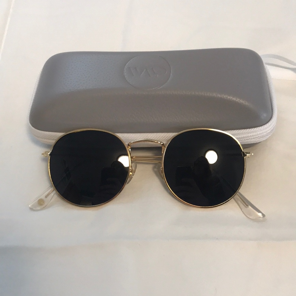 Sunglasses with case